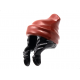 LEGO női haj sapkával, fekete-sötétpiros (52686)
